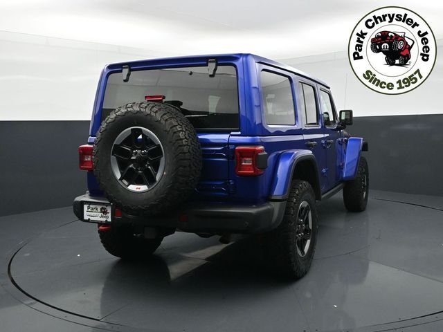 Used 2020 Blue Jeep Unlimited Rubicon image 5