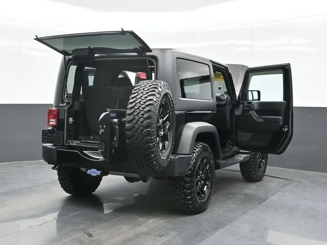 Used 2014 Black Jeep Willys Wheeler image 29