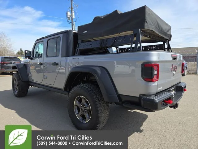 Used 2020 Billet Silver Metallic Clearcoat Jeep Rubicon image 9