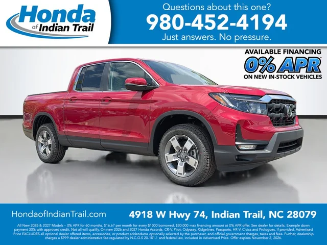 2026 Honda Ridgeline RTL