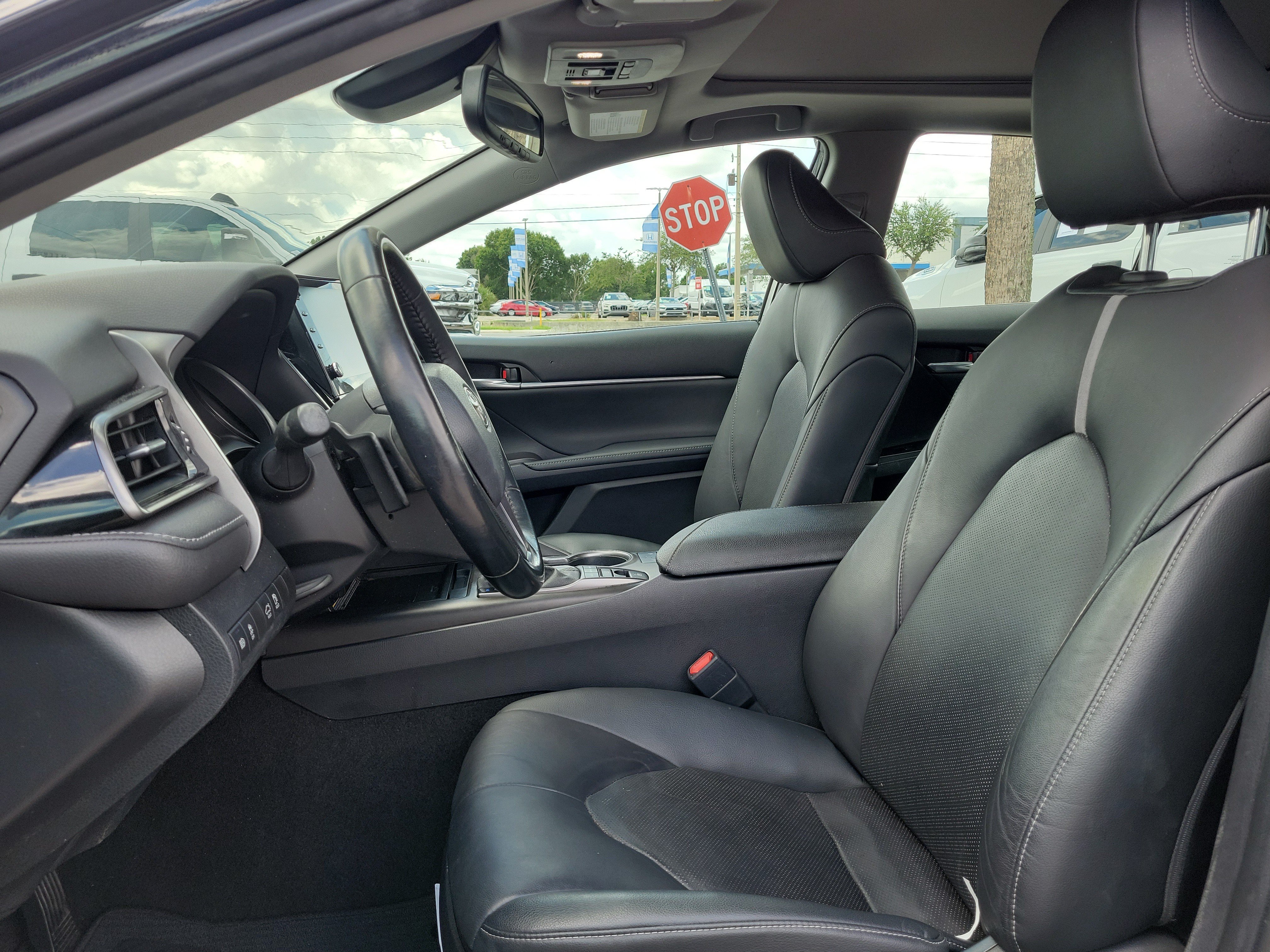 Used 2021 Midnight Black Metallic Toyota XSE image 14