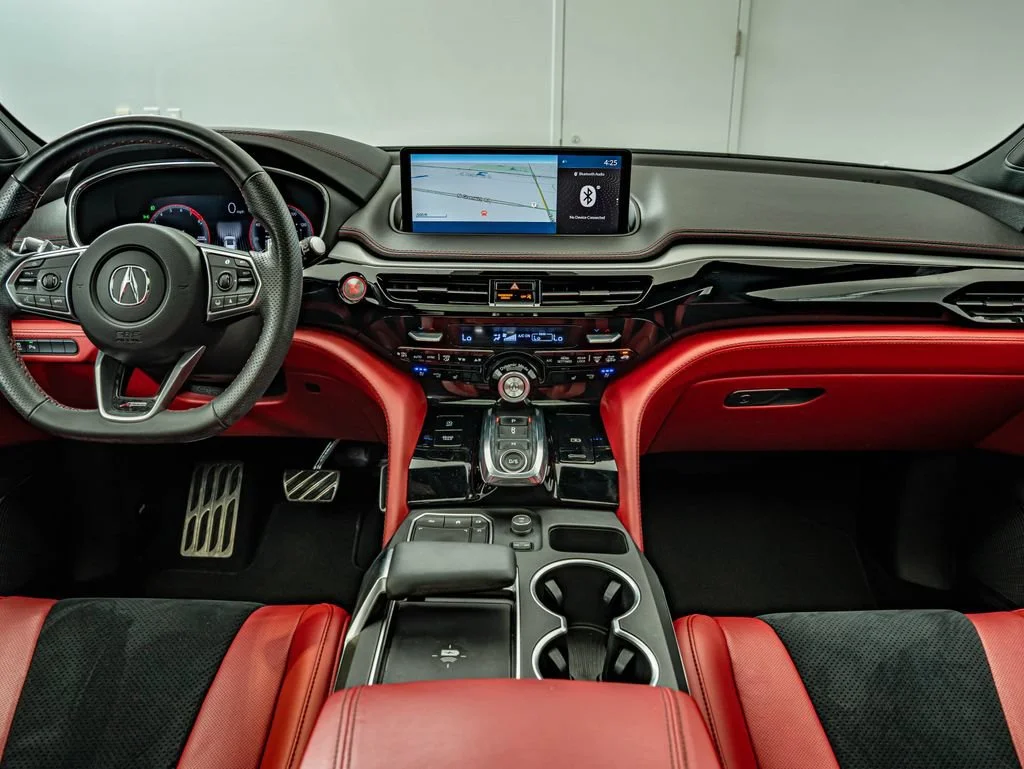 Used 2022 Platinum White Pearl Acura A-Spec image 31