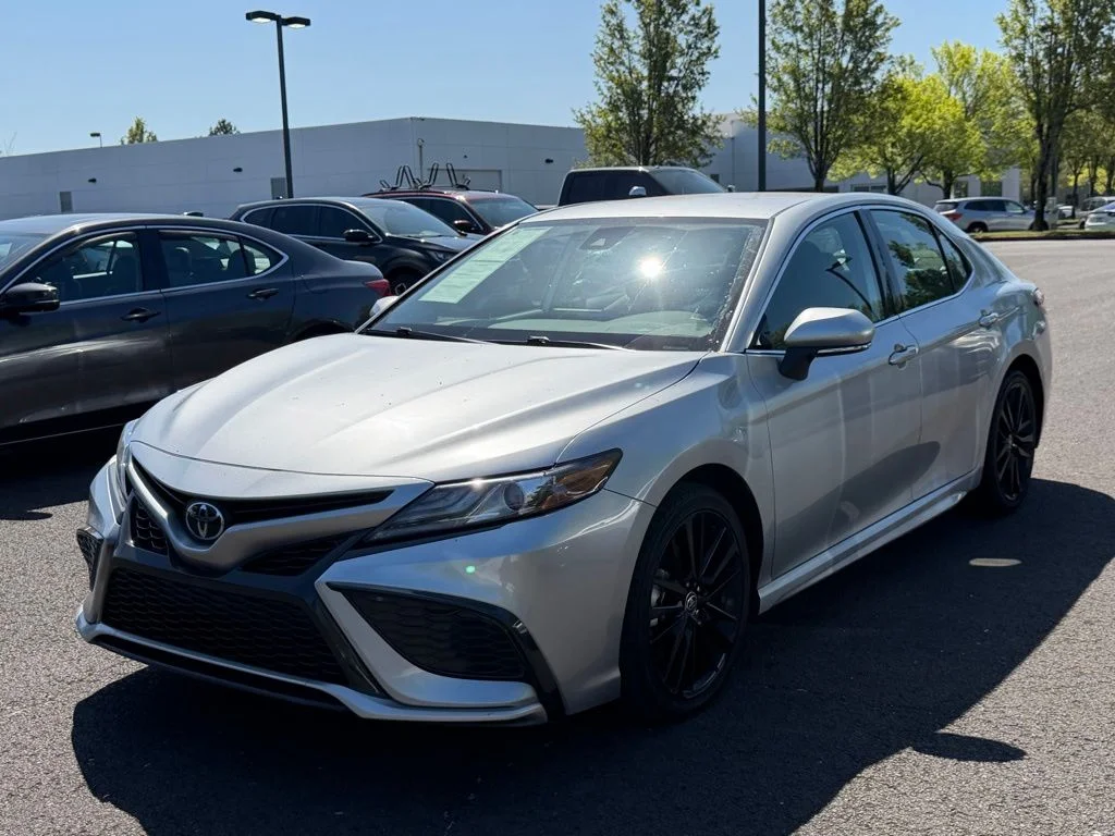 Used 2024 Celestial Silver Metallic Toyota XSE image 3