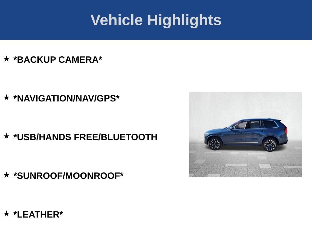 Used 2026 Volvo XC90 Plus with VIN YV4H60PE6T1485646 for sale in Tarpon Springs, FL