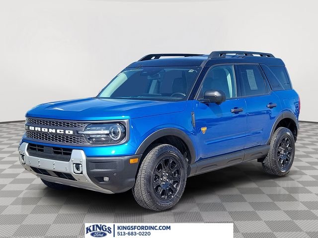 Certified Used 2025 Velocity Blue Metallic Ford Badlands image 1