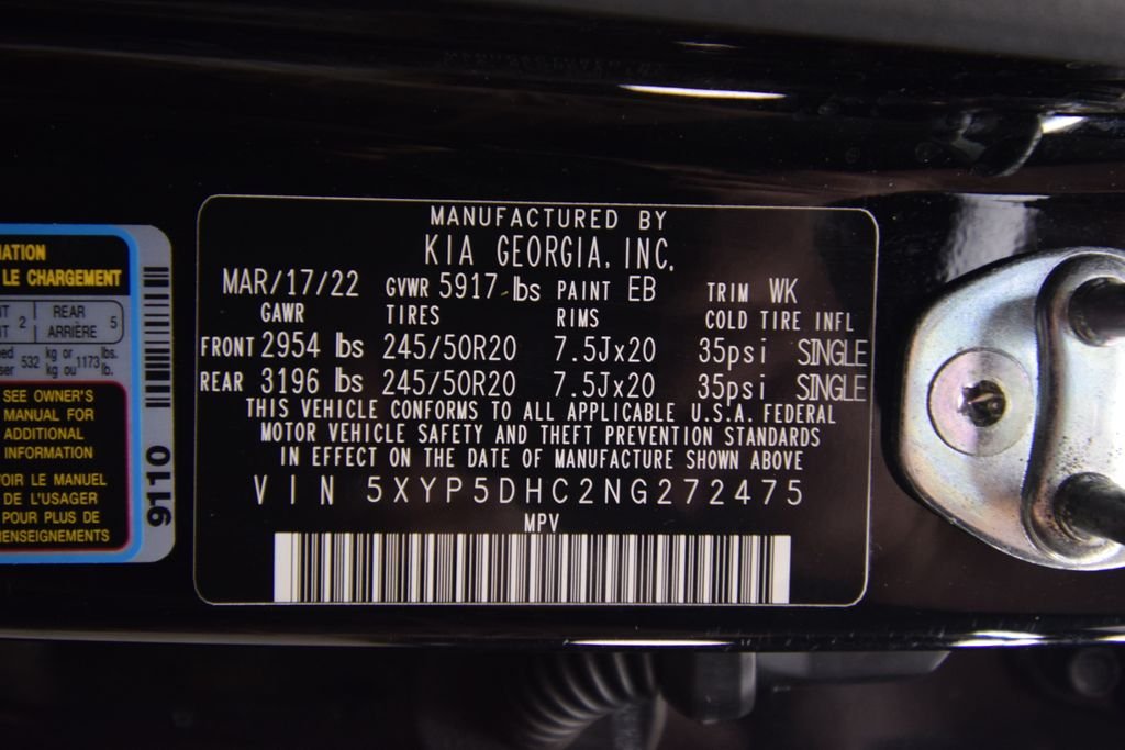 Used 2022 Black Kia SX image 27
