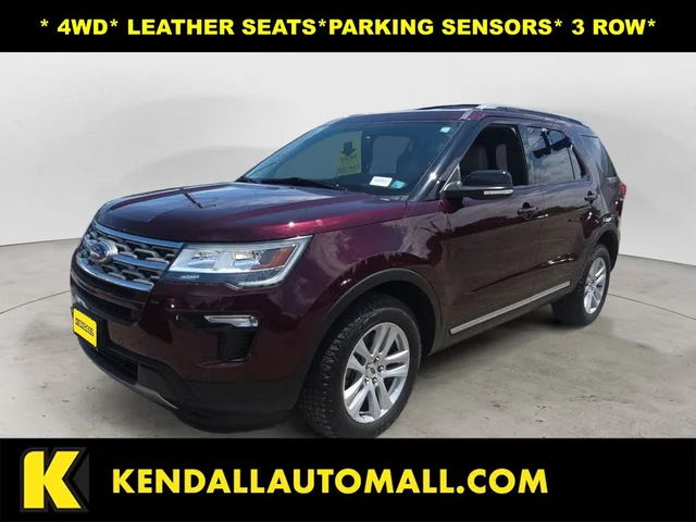 Pre-Owned 2018 Ford Explorer XLT 4WD 4D Sport Utility