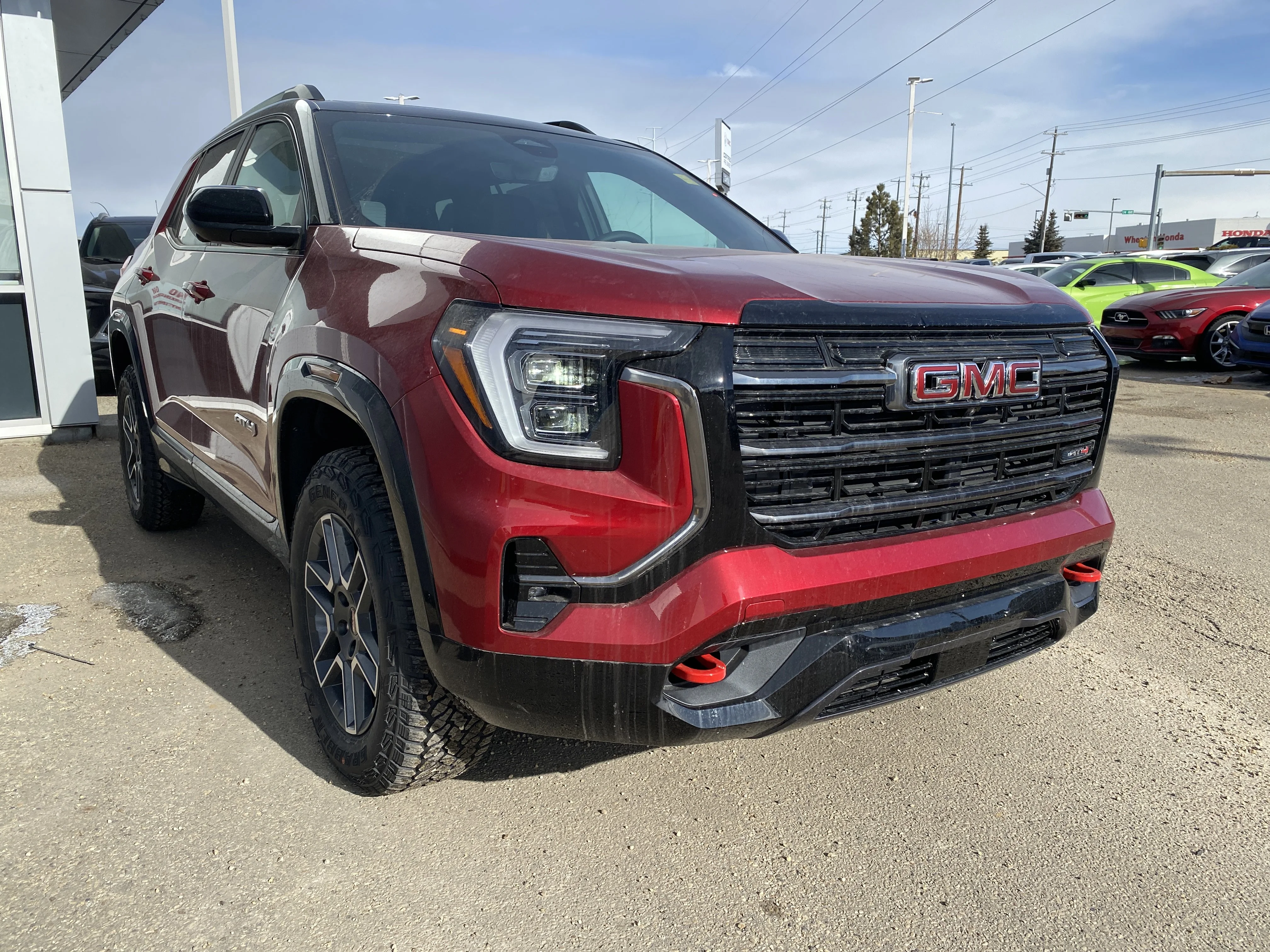 New 2026 VOLCANIC RED TINTCOAT GMC AWD AT4 image 8