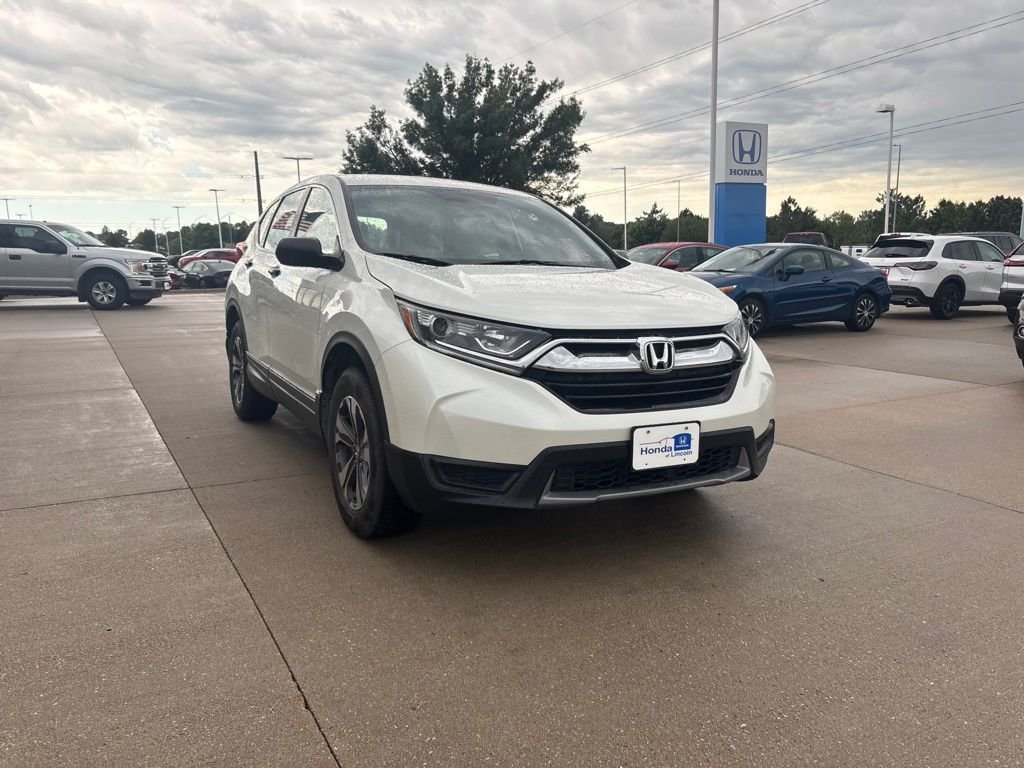 Used 2018 White Diamond Pearl Honda LX image 3