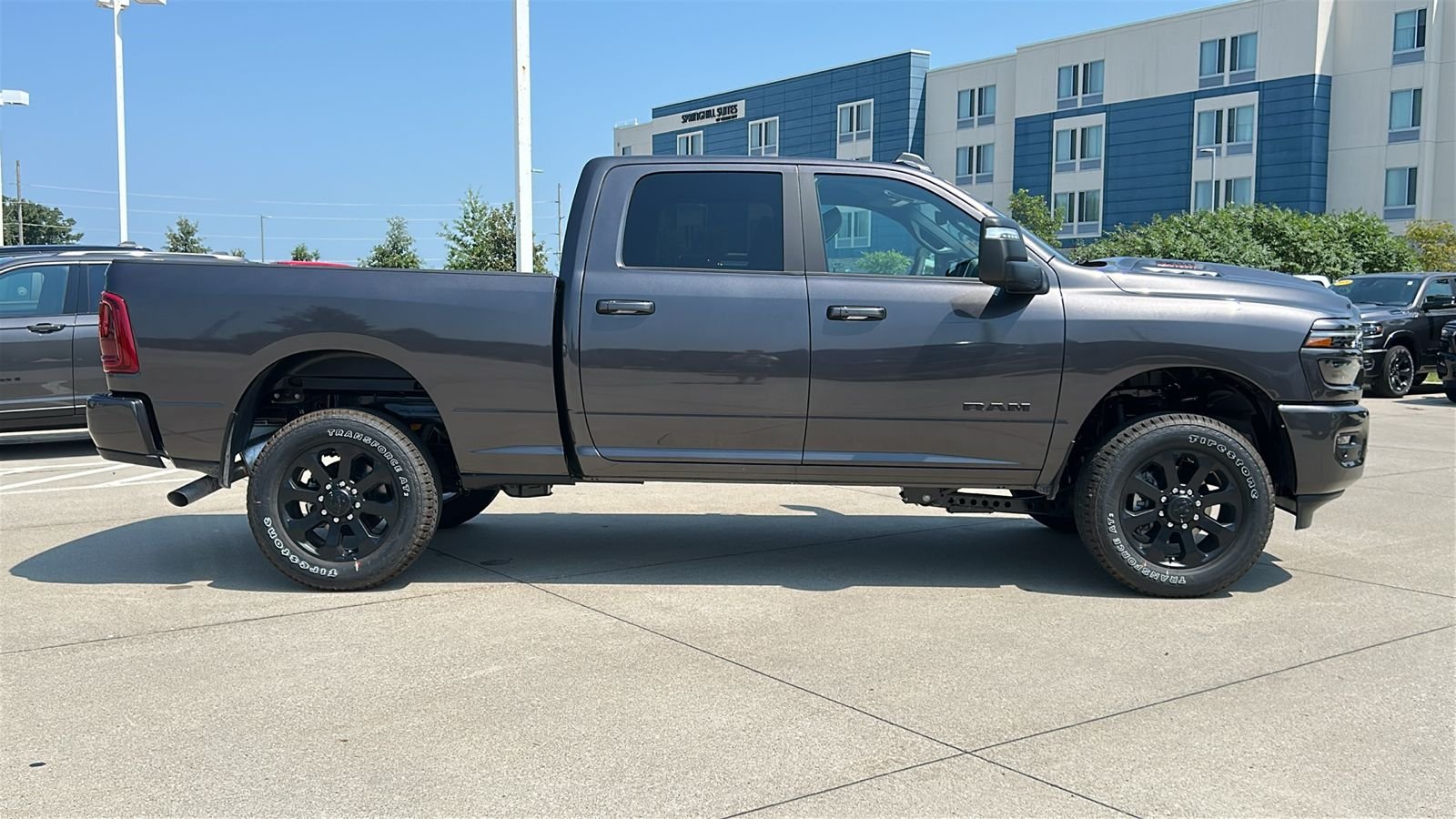 New 2026 Granite Crystal Metallic Clear-Coat Exterior Paint RAM Laramie image 3