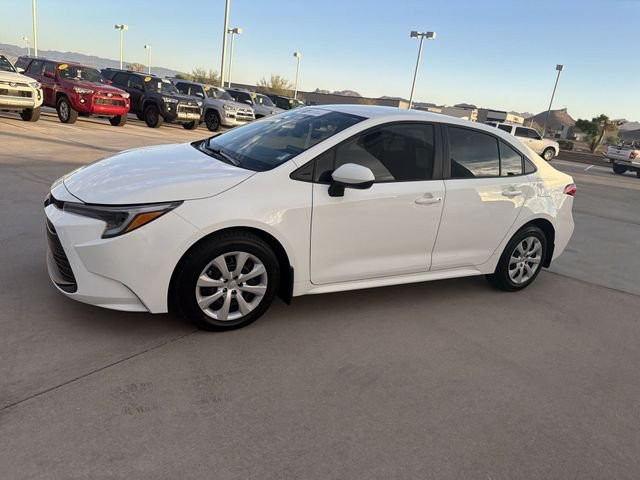Certified Used 2025 White Toyota LE image 8