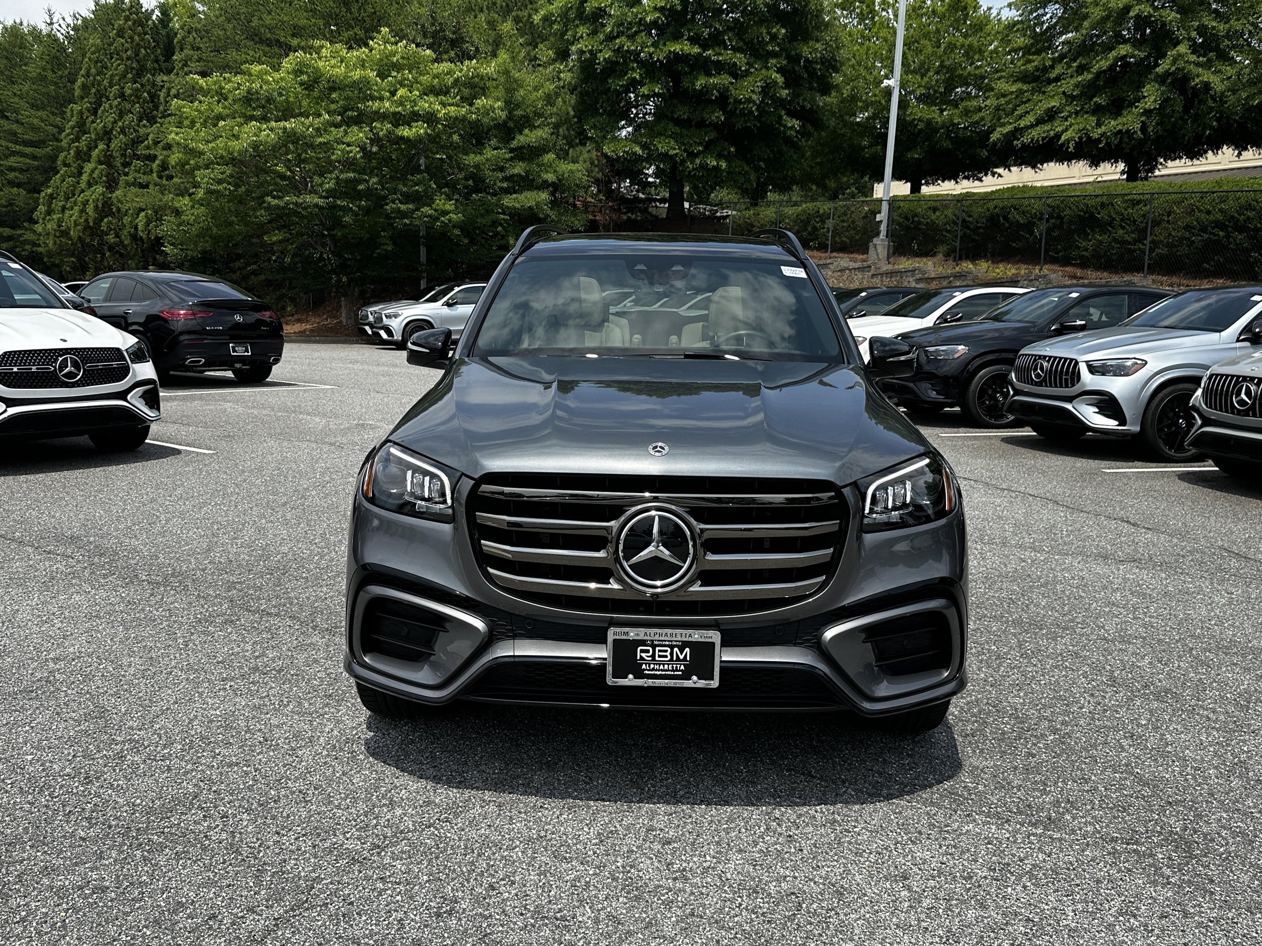 Certified Used 2024 Gray Mercedes-Benz GLS 450 image 3