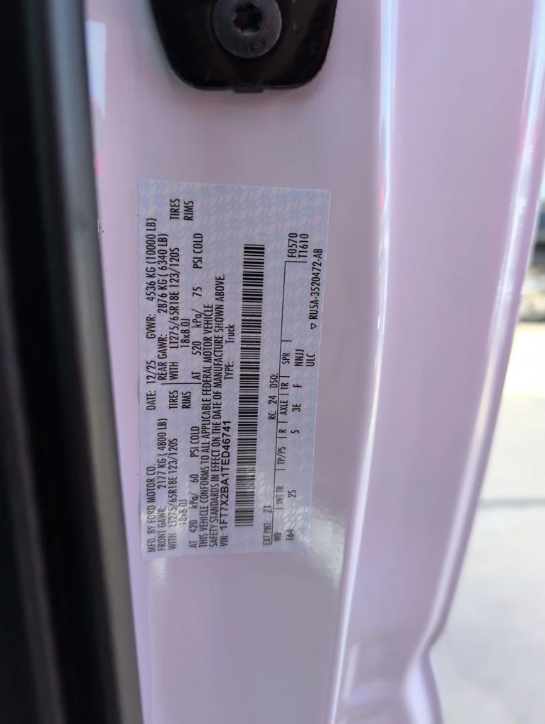 New 2026 White Ford XLT image 35
