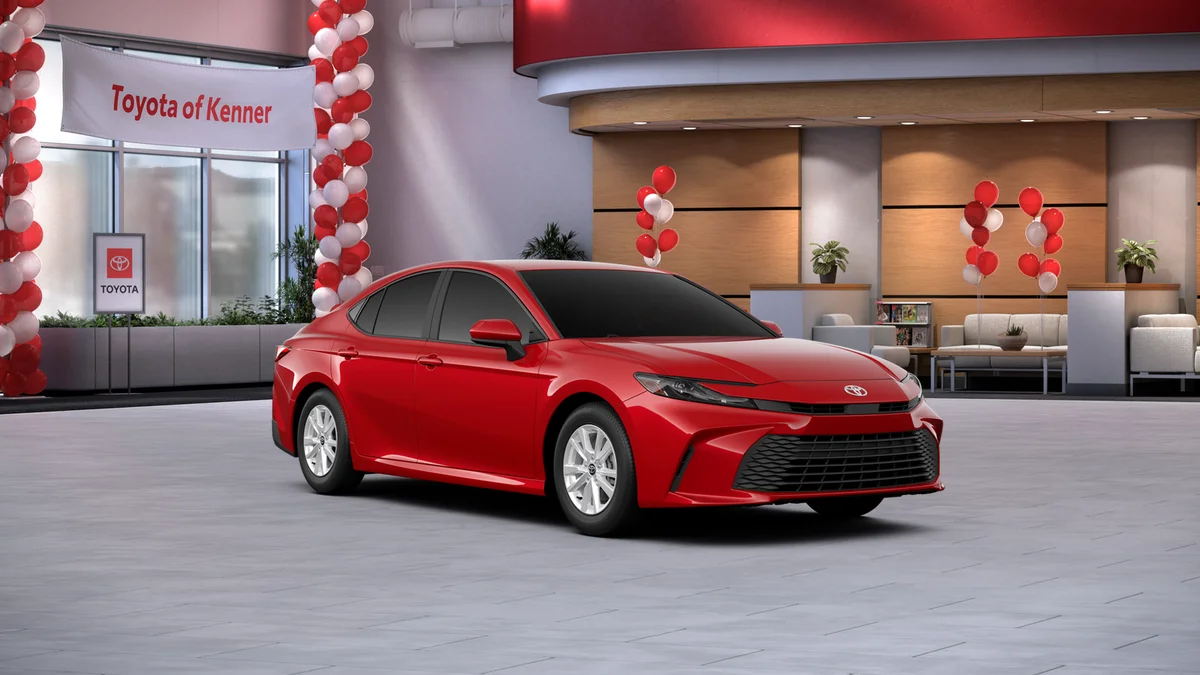 New 2026 Supersonic Red Toyota LE image 15