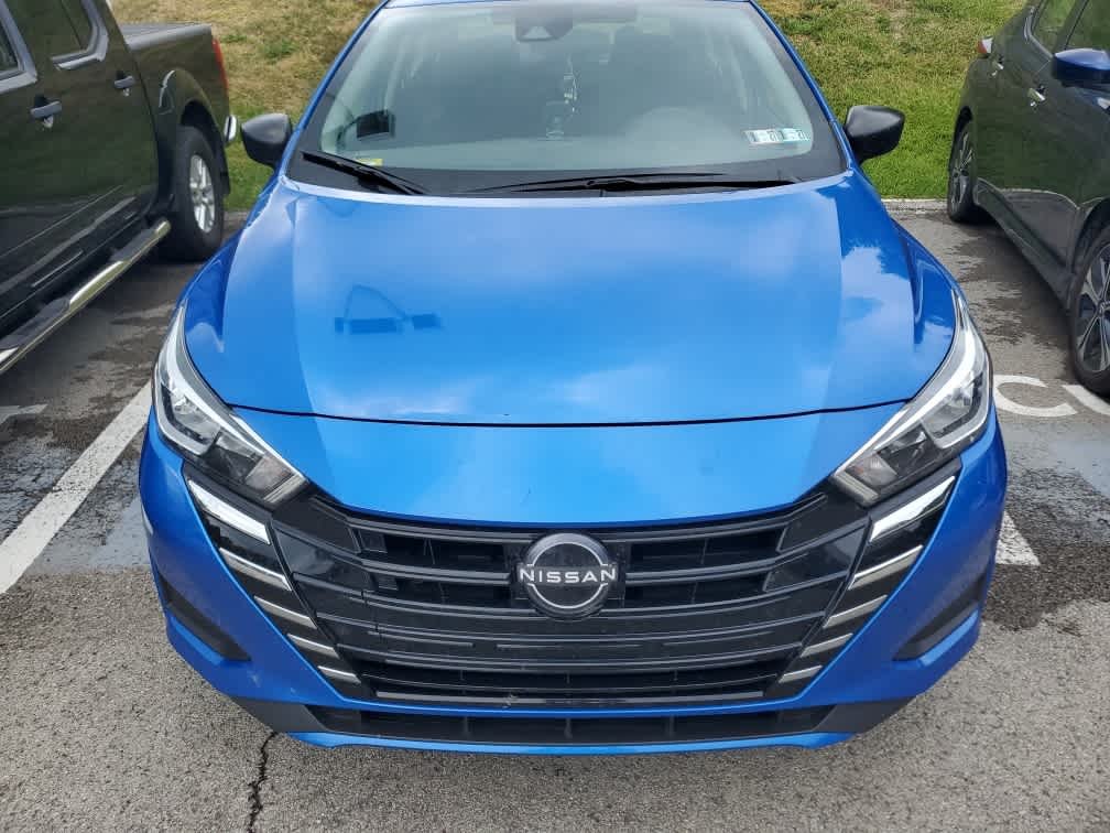 Used 2024 Electric Blue Metallic Nissan S image 2