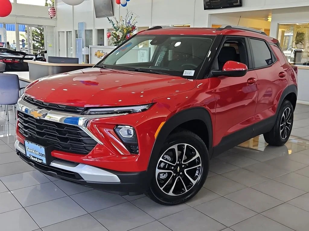 New 2026 Apex Red Chevrolet LT image 2