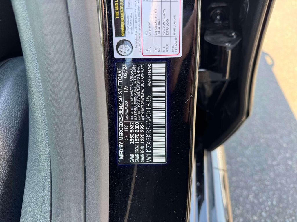 Certified Used 2024 Obsidian Black Metallic Mercedes-Benz Base image 17