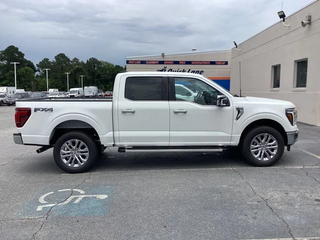 New 2026 Star White Metallic Tri-Coat Ford Lariat® image 2