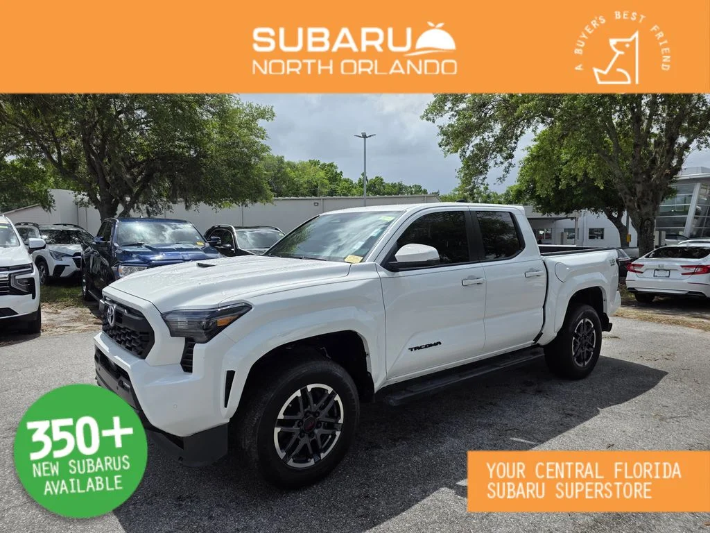 Used 2024 White Toyota TRD Sport image 1