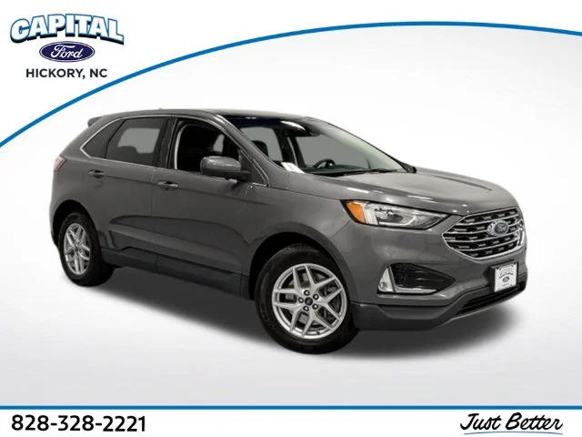 Used 2021 Gray Ford SEL image 1