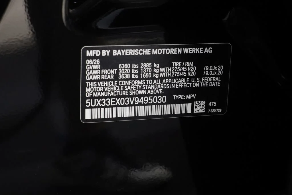 New 2027 BLACK SAPPHIRE BMW xDrive40i image 25