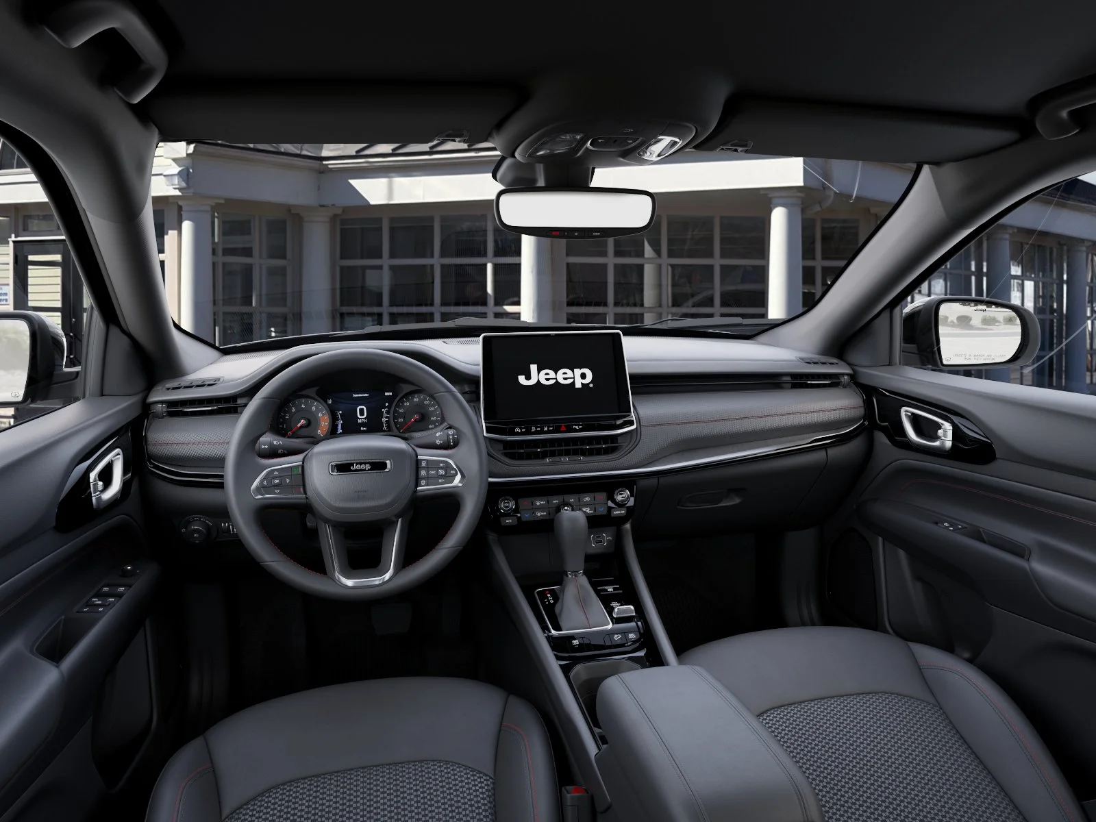 New 2026 Bright White Clear-Coat Exterior Paint Jeep Trailhawk 4x4 image 40