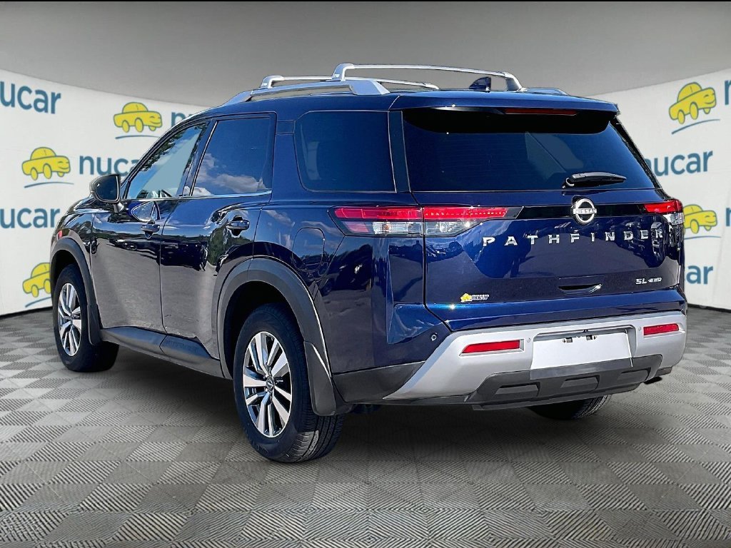 Used 2022 Deep Ocean Blue Pearl Nissan SL image 4