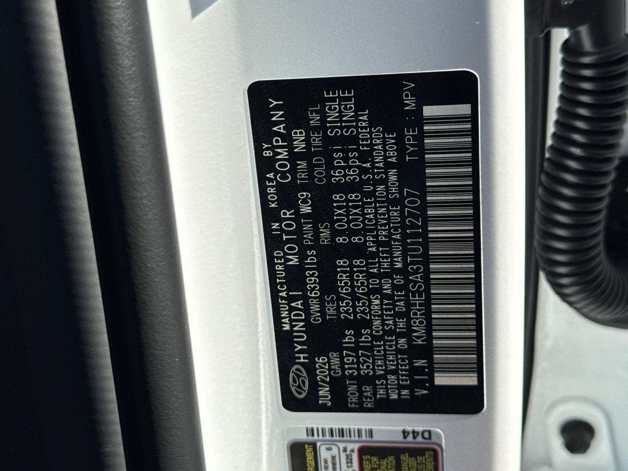 New 2026 White Hyundai SEL Premium 8P image 29
