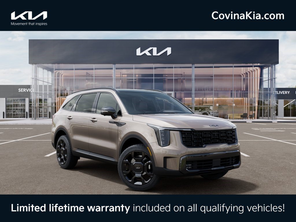 New 2026 Volcanic Sand Kia X-Line SX Prestige image 1