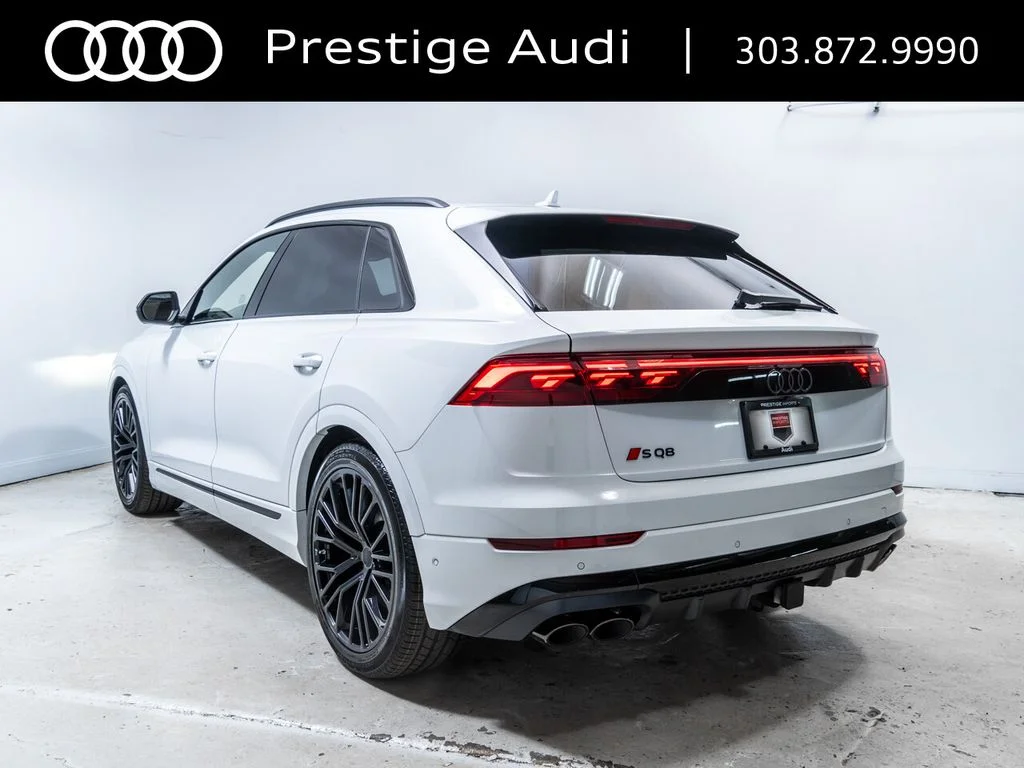 New 2026 Glacier White Metallic Audi 4.0T Prestige image 3