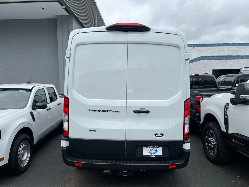 New 2026 Oxford White Ford Cargo Van image 8