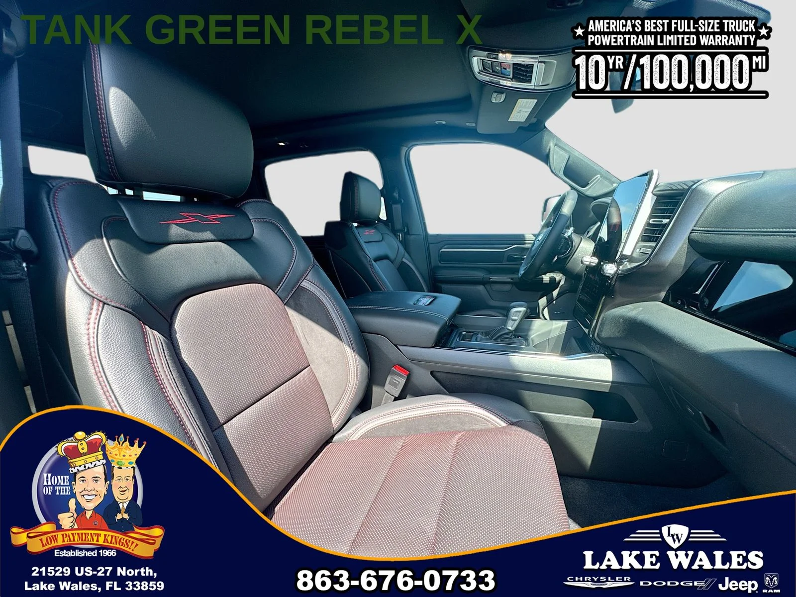 New 2026 Tank Exterior Paint RAM REBEL image 29