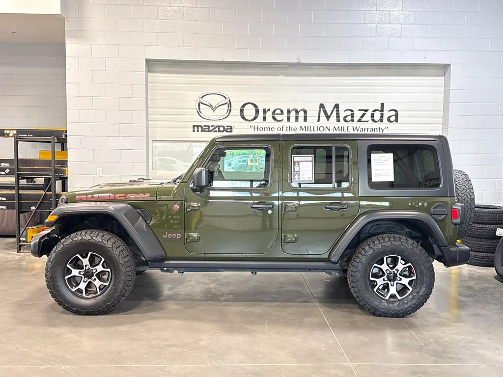Used 2021 Green Jeep Unlimited Rubicon image 26
