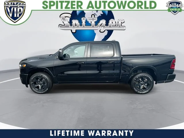 New 2026 Diamond Black Crystal Pearl-Coat Exterior Paint RAM Big Horn/Lone Star image 6