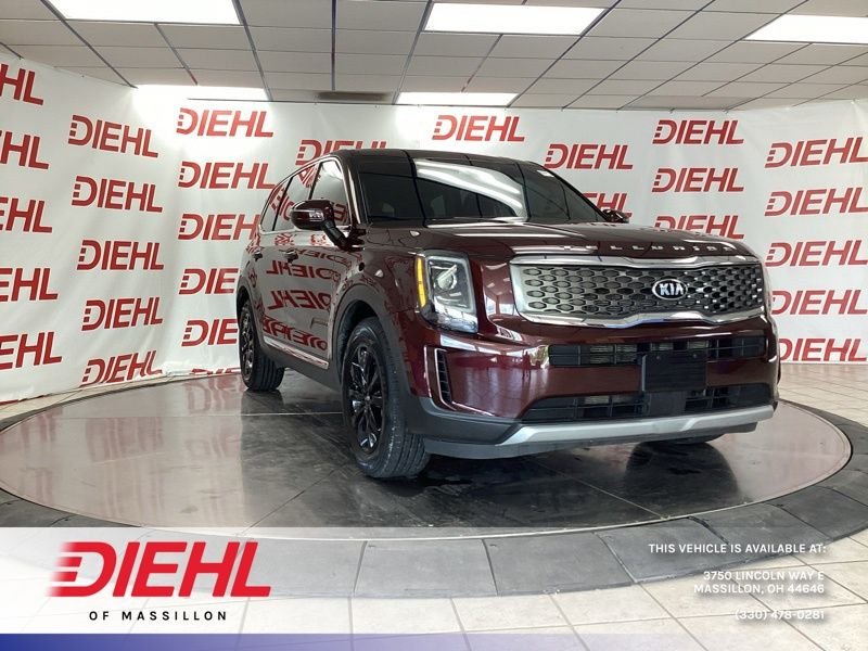 Used 2020 Purple Kia LX image 1
