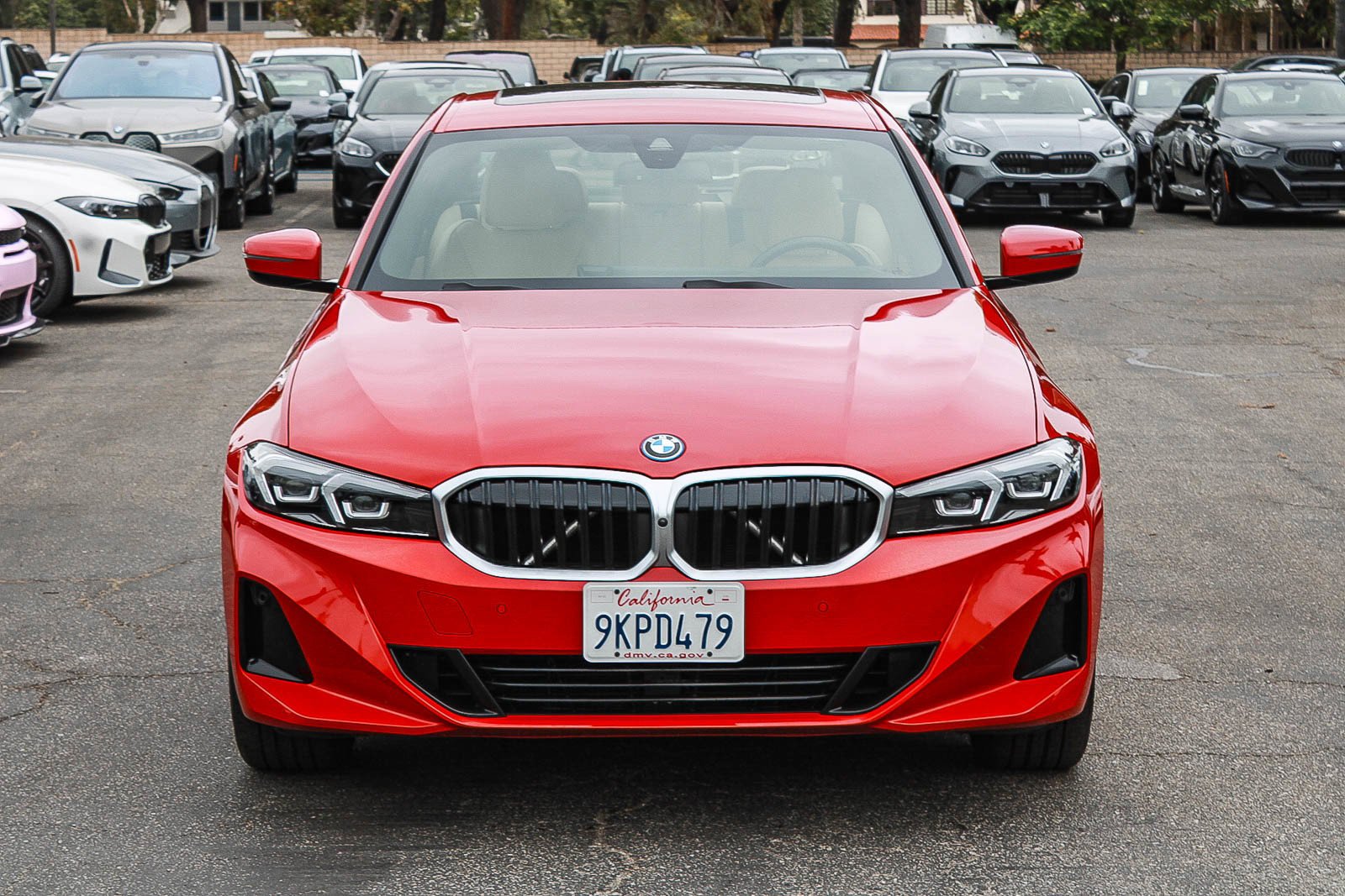 Used 2024 Melbourne Red Metallic BMW 330e image 2