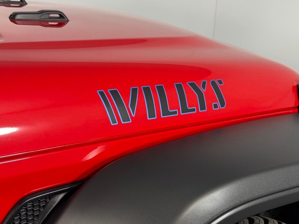 Certified Used 2025 Red Jeep Willys 4xe image 32