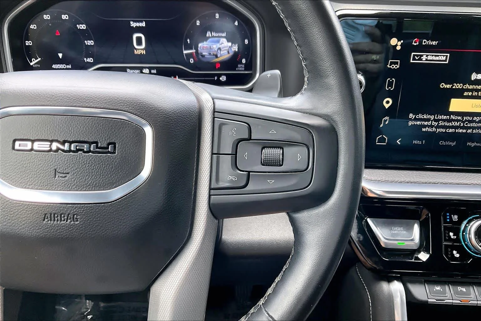 Used 2023 White Frost Tricoat GMC Denali image 25
