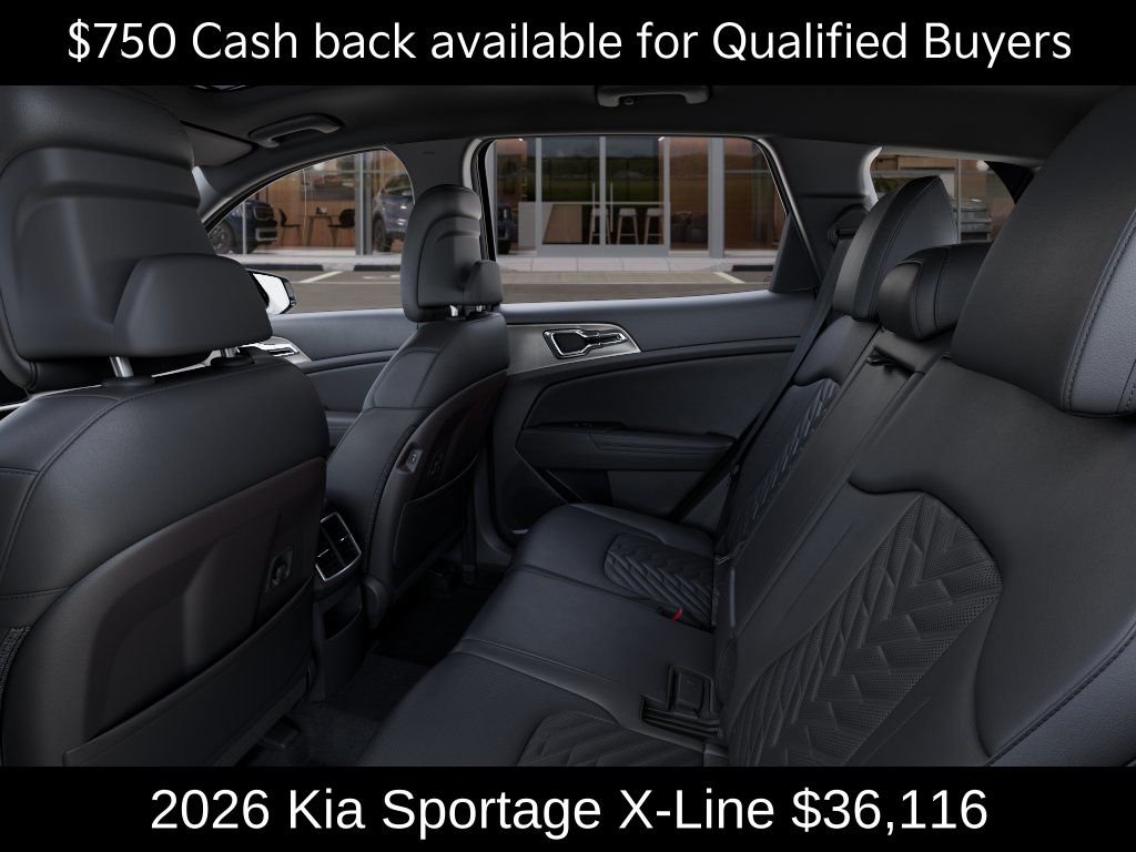 New 2026 Ebony Black Kia X-Line image 19