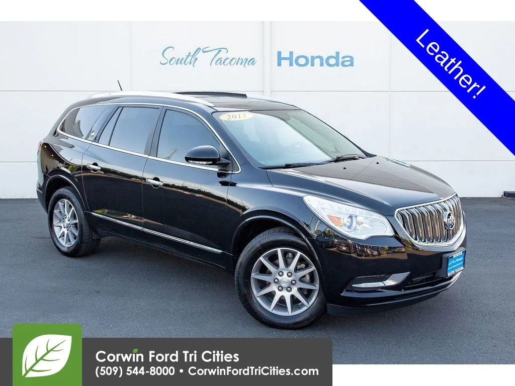 Used 2017 Ebony Twilight Metallic Buick Leather Group image 5