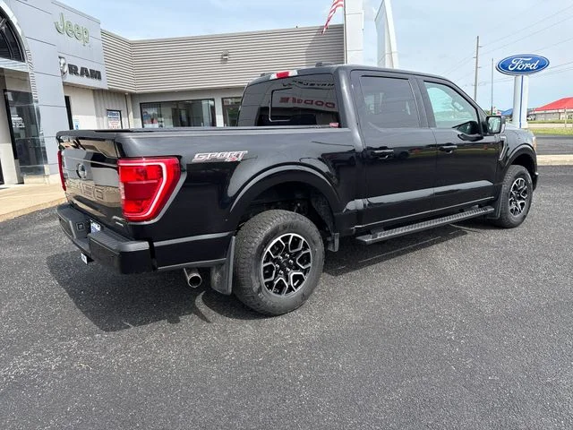 Used 2023 Black Metallic Ford XLT image 8