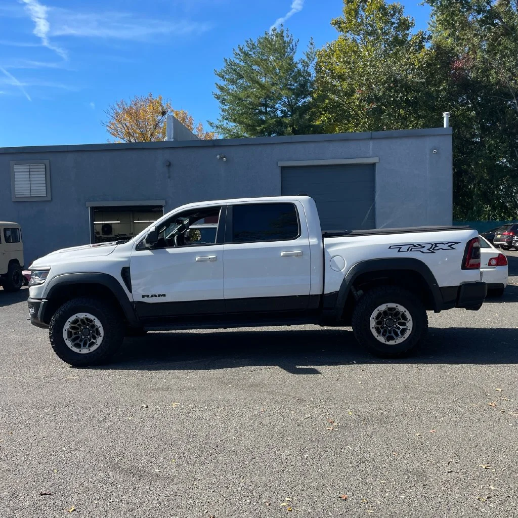 Used 2022 Bright White Clearcoat Ram TRX image 3