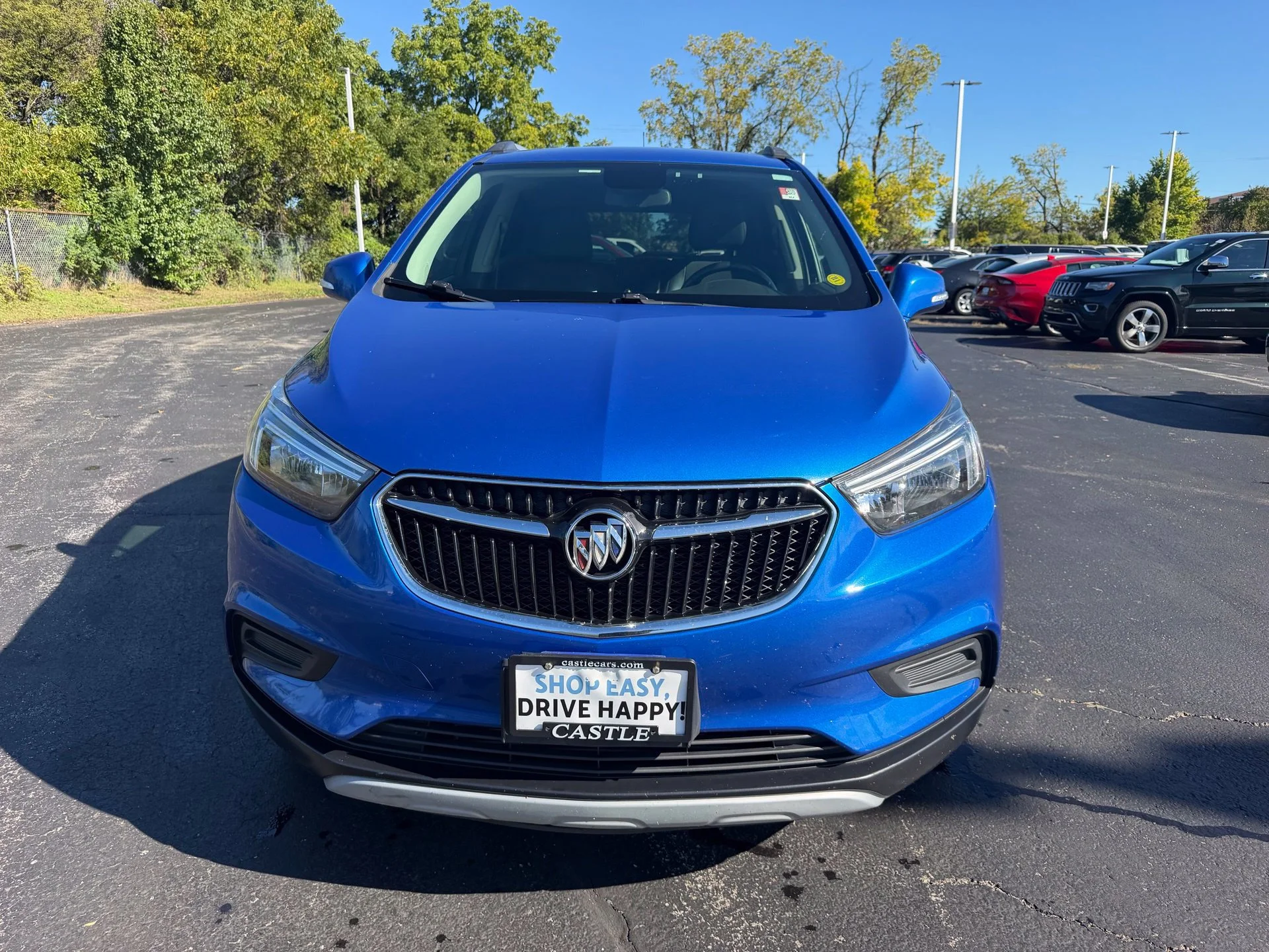 Used 2018 Includes (CM5) Black Carbon Metallic lower exterior accent color, Paint code W700S.) Buick Preferred image 2