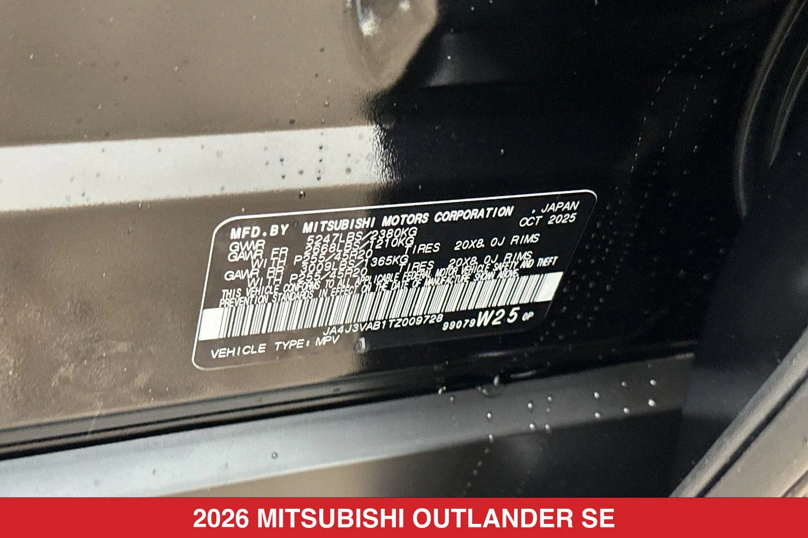 2026 Mitsubishi Outlander SE - Photo 28