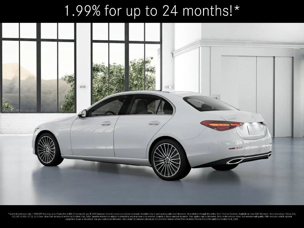 New 2026 Polar White Mercedes-Benz C 300 image 72