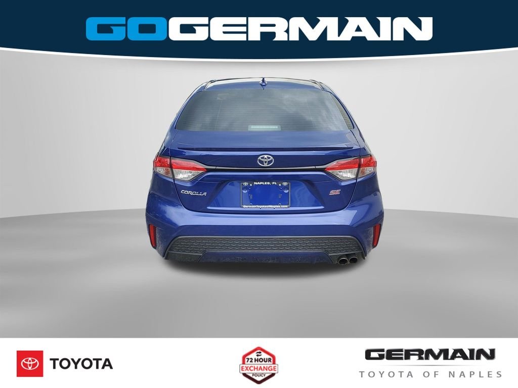 Used 2020 Blue Toyota SE image 10