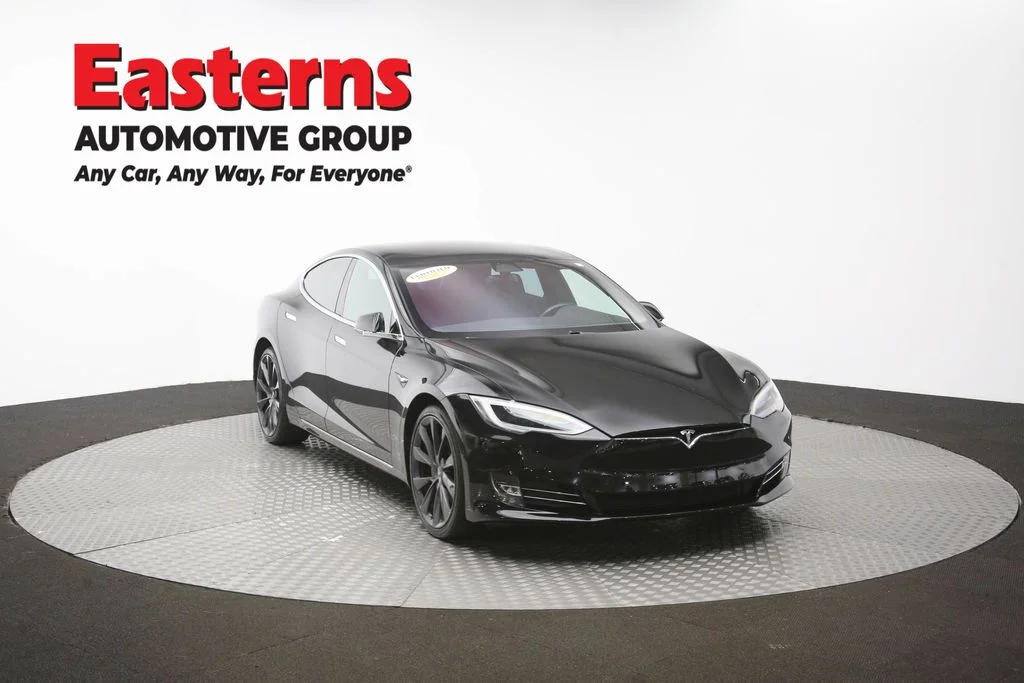 Used 2018 Black Tesla 75D image 49