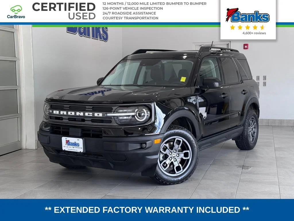 Certified Used 2024 Black Ford Big Bend image 1