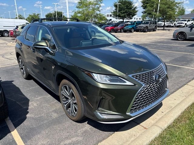 Certified Used 2021 Green Lexus 450h image 1