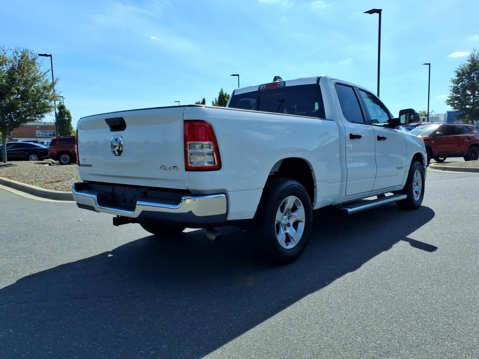 Used 2023 Bright White Clearcoat Ram Big Horn image 2